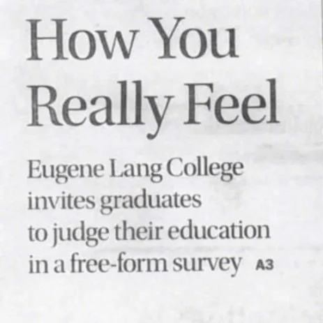 Image Credit: Clipping from The Chronicle of Higher Education