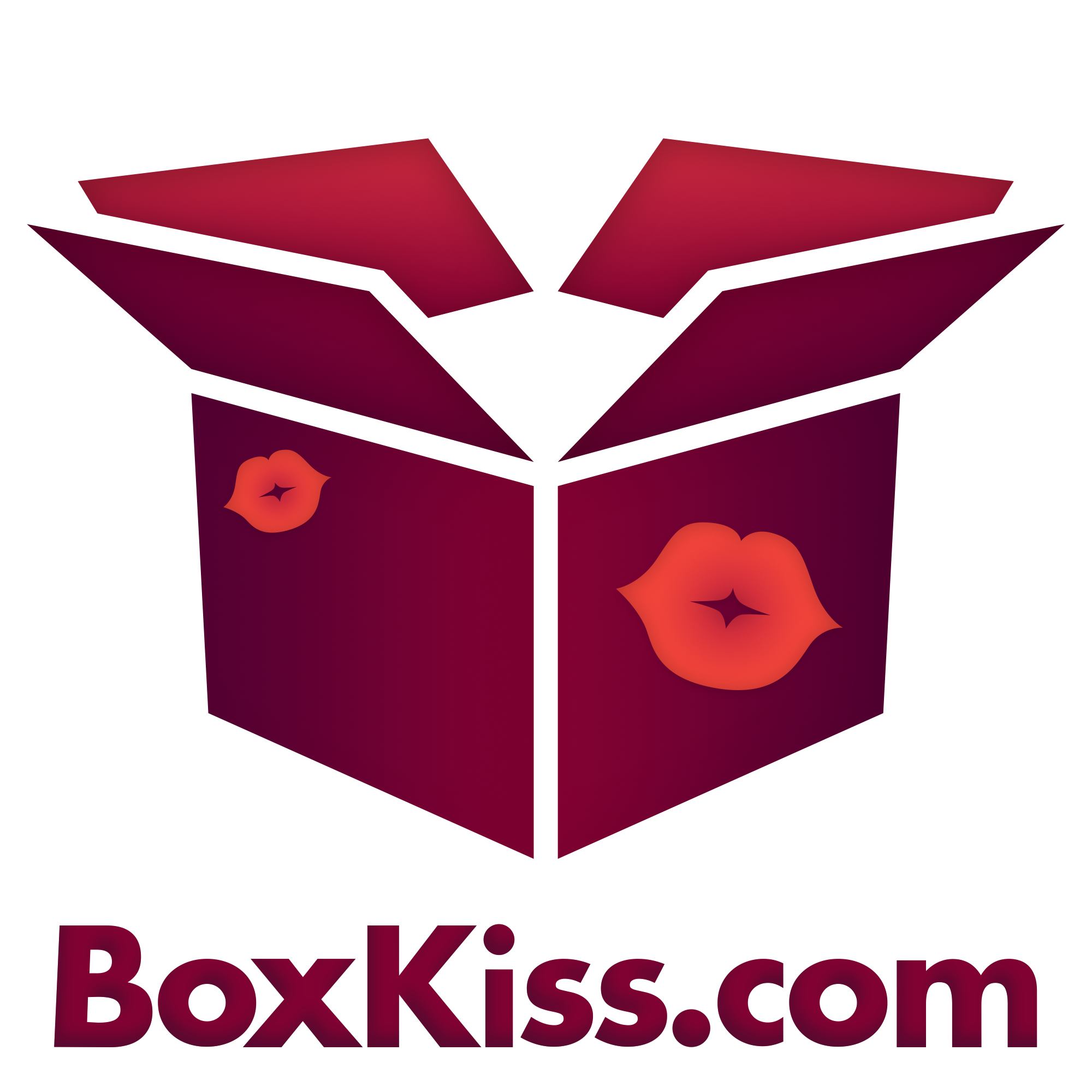 BoxKiss.com logo design