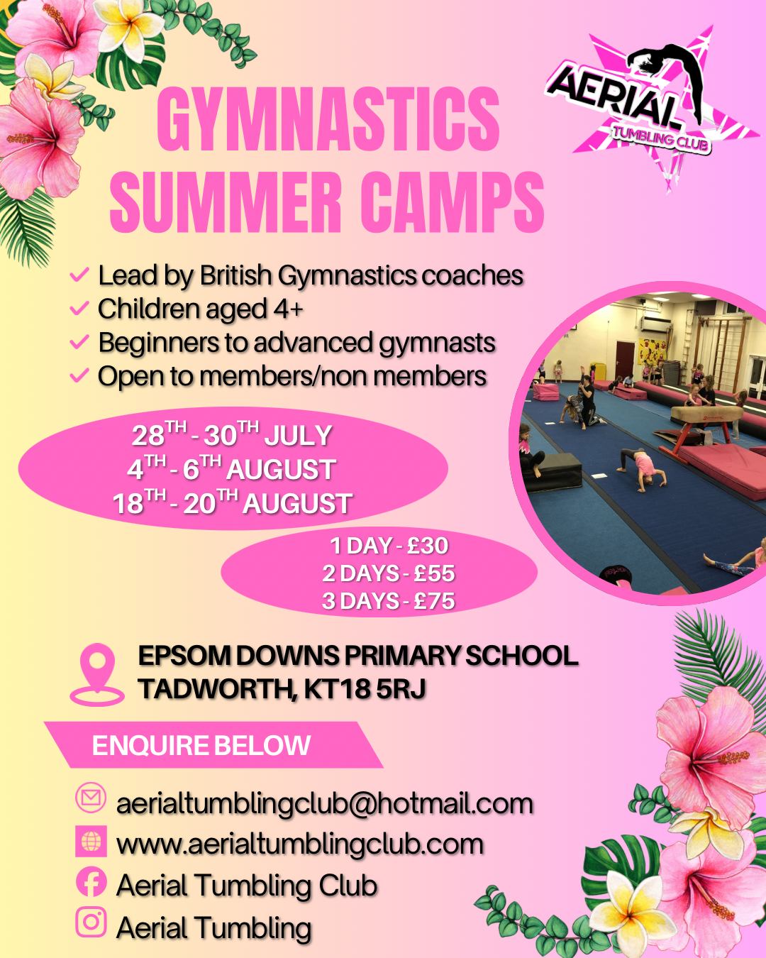 ATC summer camps 2026!