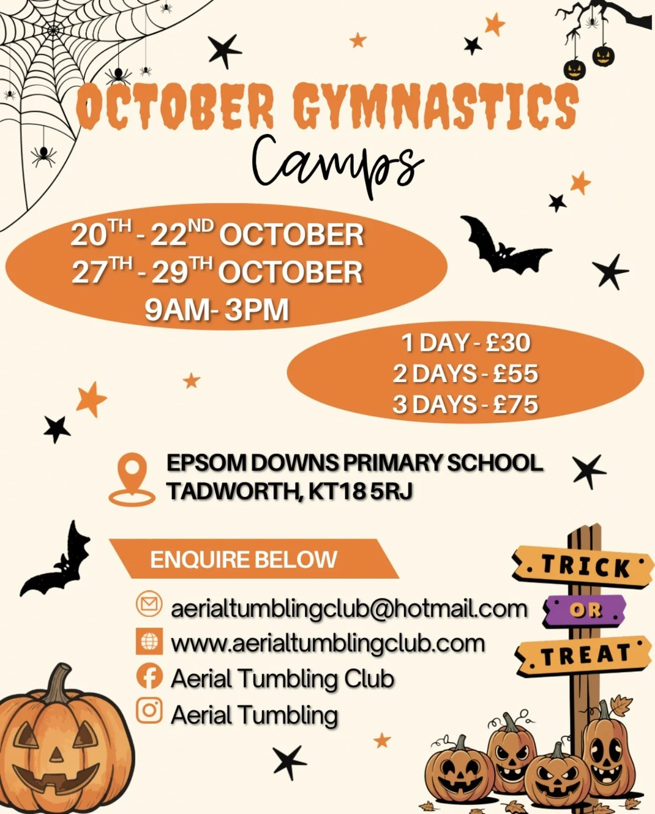 ATC October camps 2026!