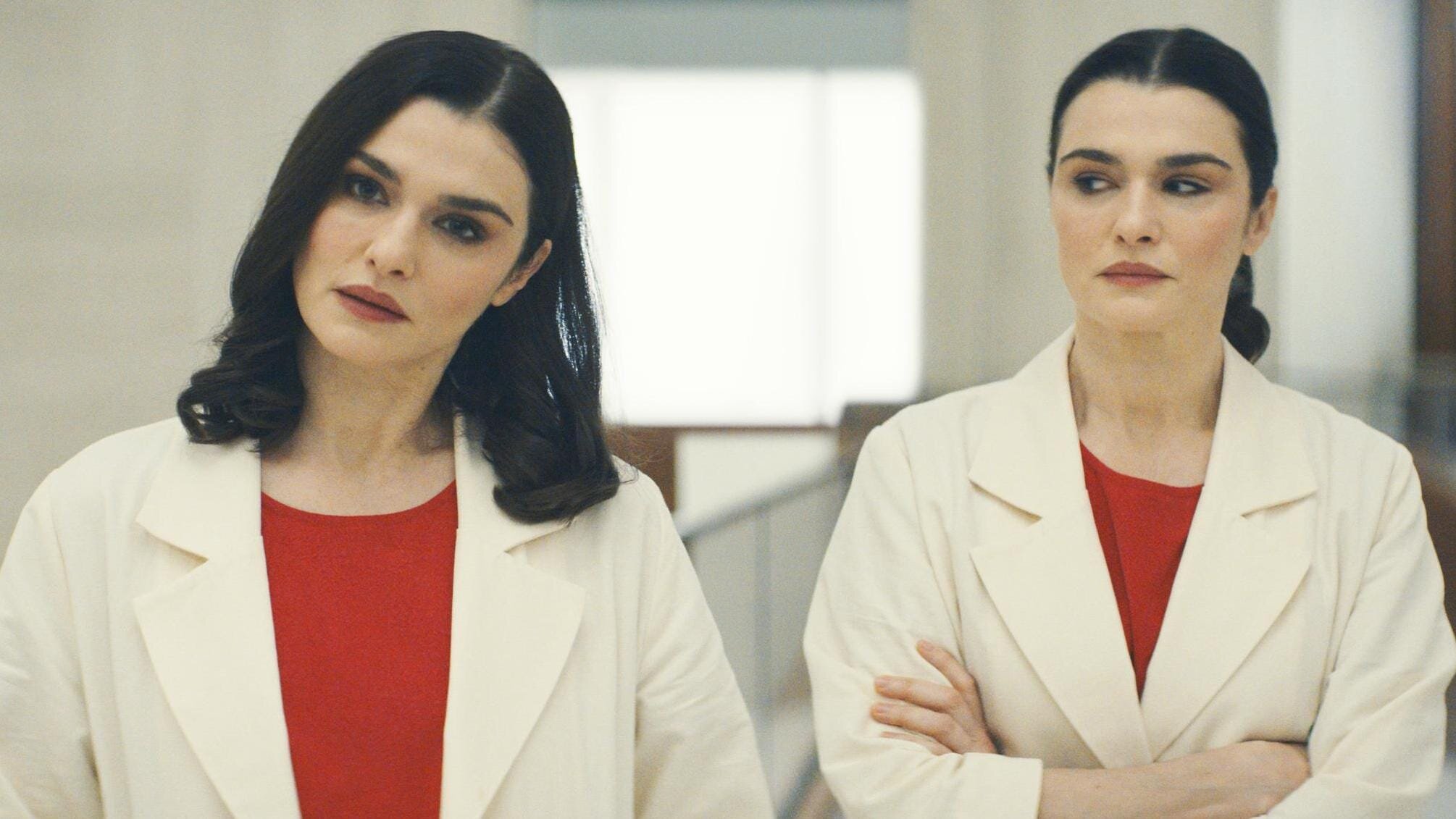 Rachel Weisz(s) is/are chewing scenery so hard in the Dead Ringers remake, and it is the Best. Thing. Ever.