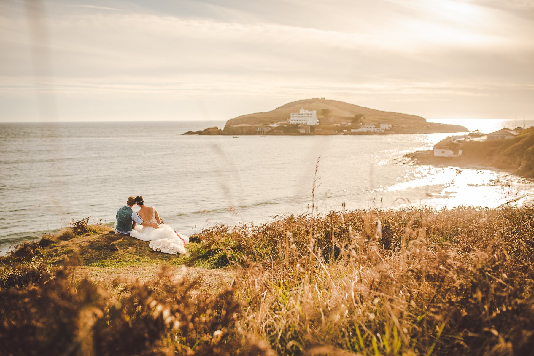 01 Bigbury Bay Wedding photography.jpg