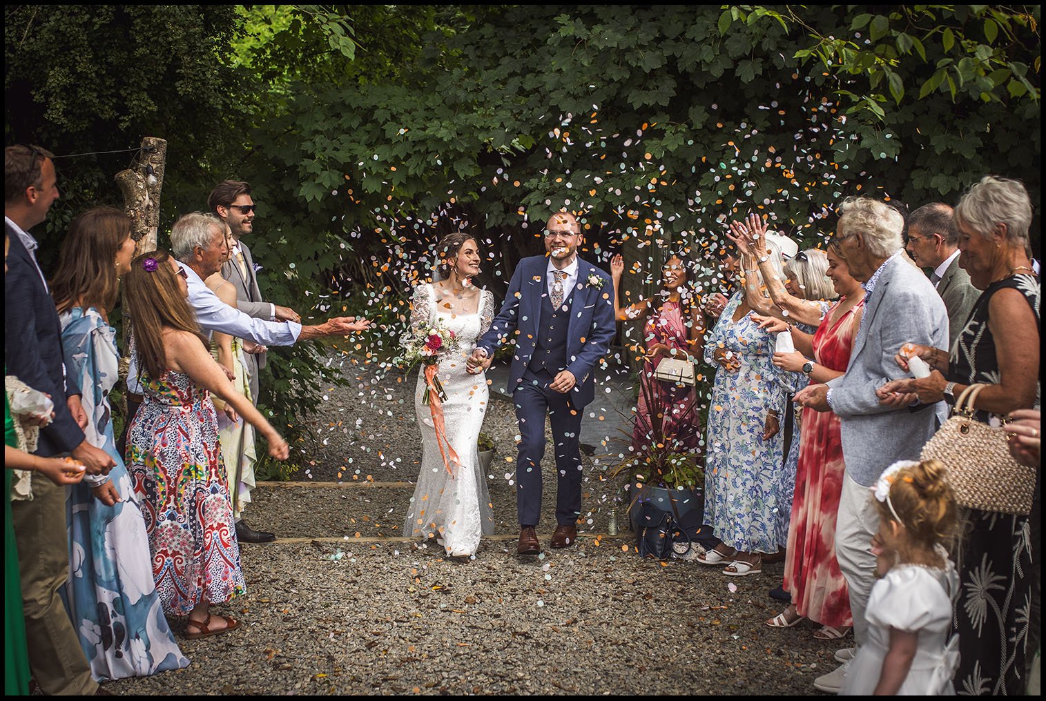 Fay and Sam - Summer Wedding - Kilminorth, Cornwall. 