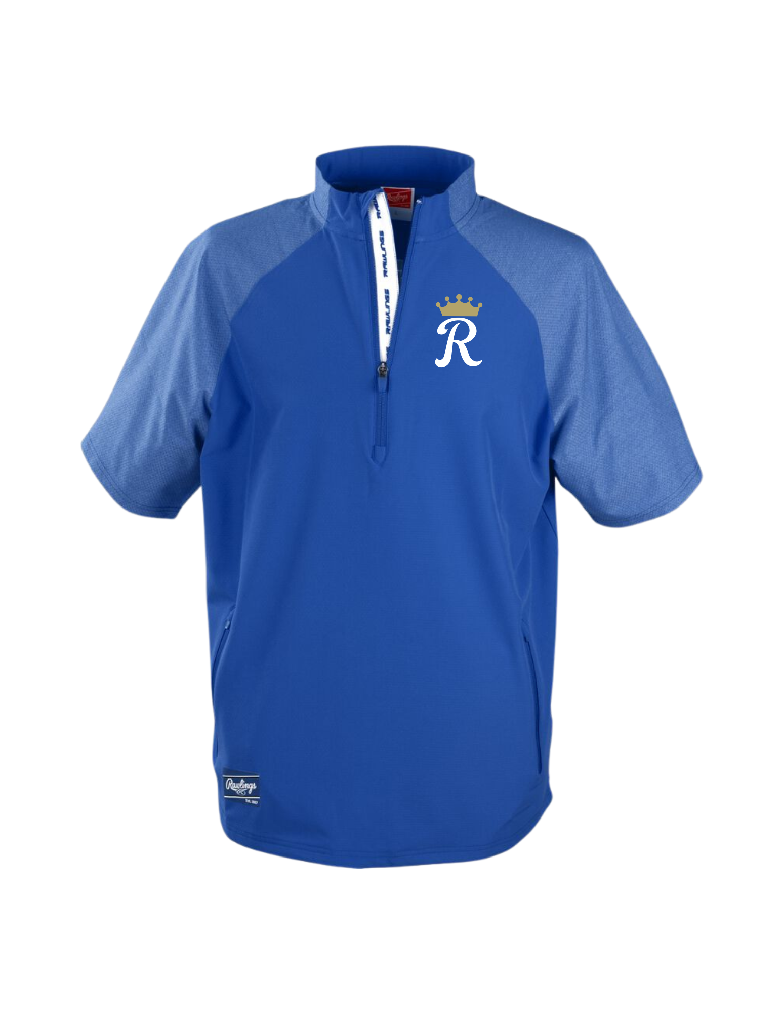 Royals Adult Rawlings Hooded Short Sleeve Jacket