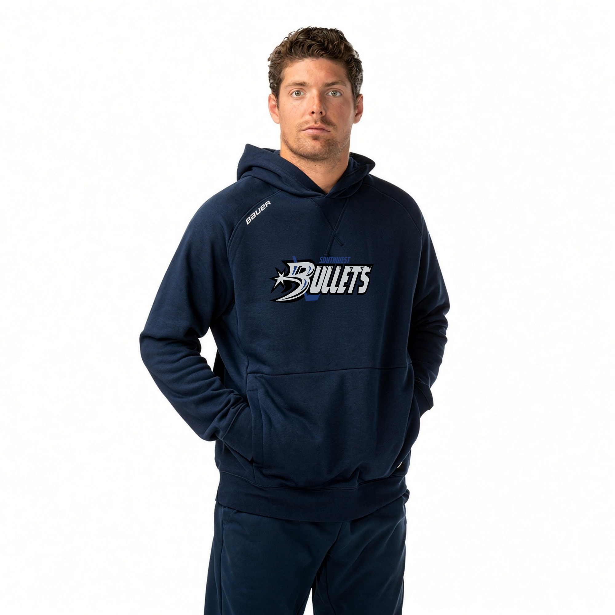 SW Bullets Bauer Adult Team Hoodie