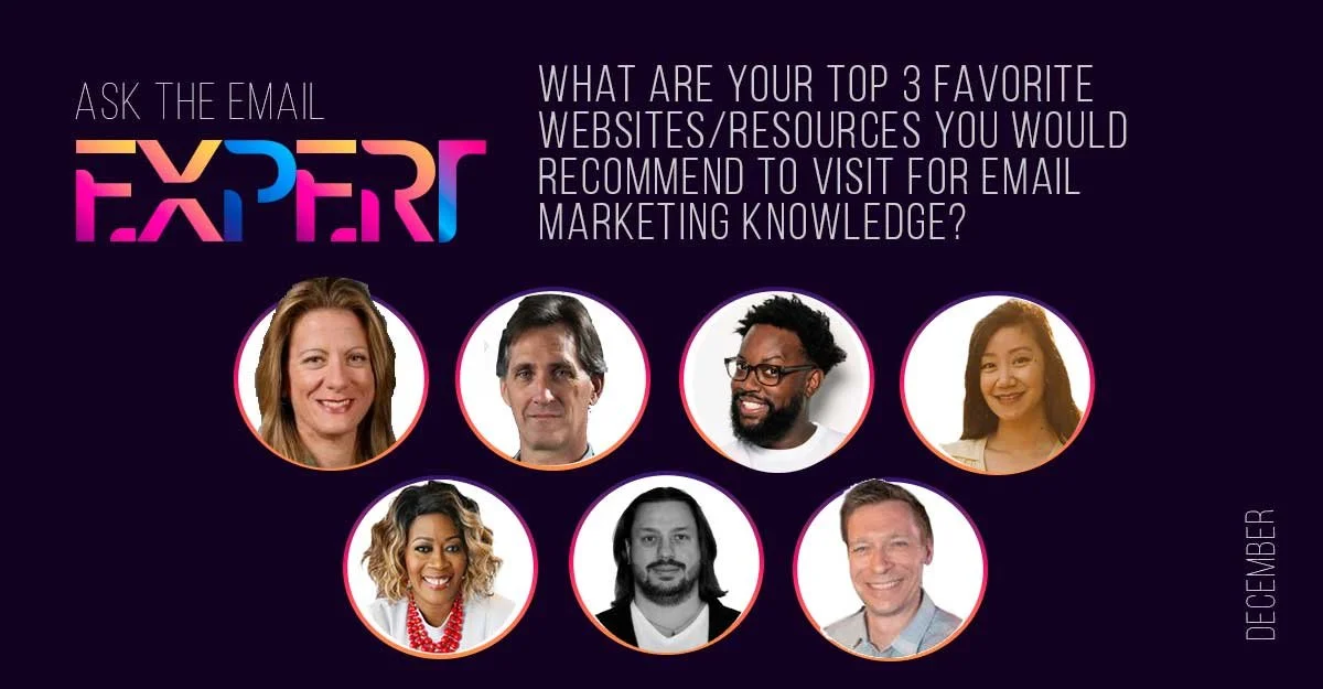 Guest Interview: "Ask the Experts: What are your top 3 favorite websites/resources you would recommend to visit for Email Marketing Knowledge?" (Webbula Blog)