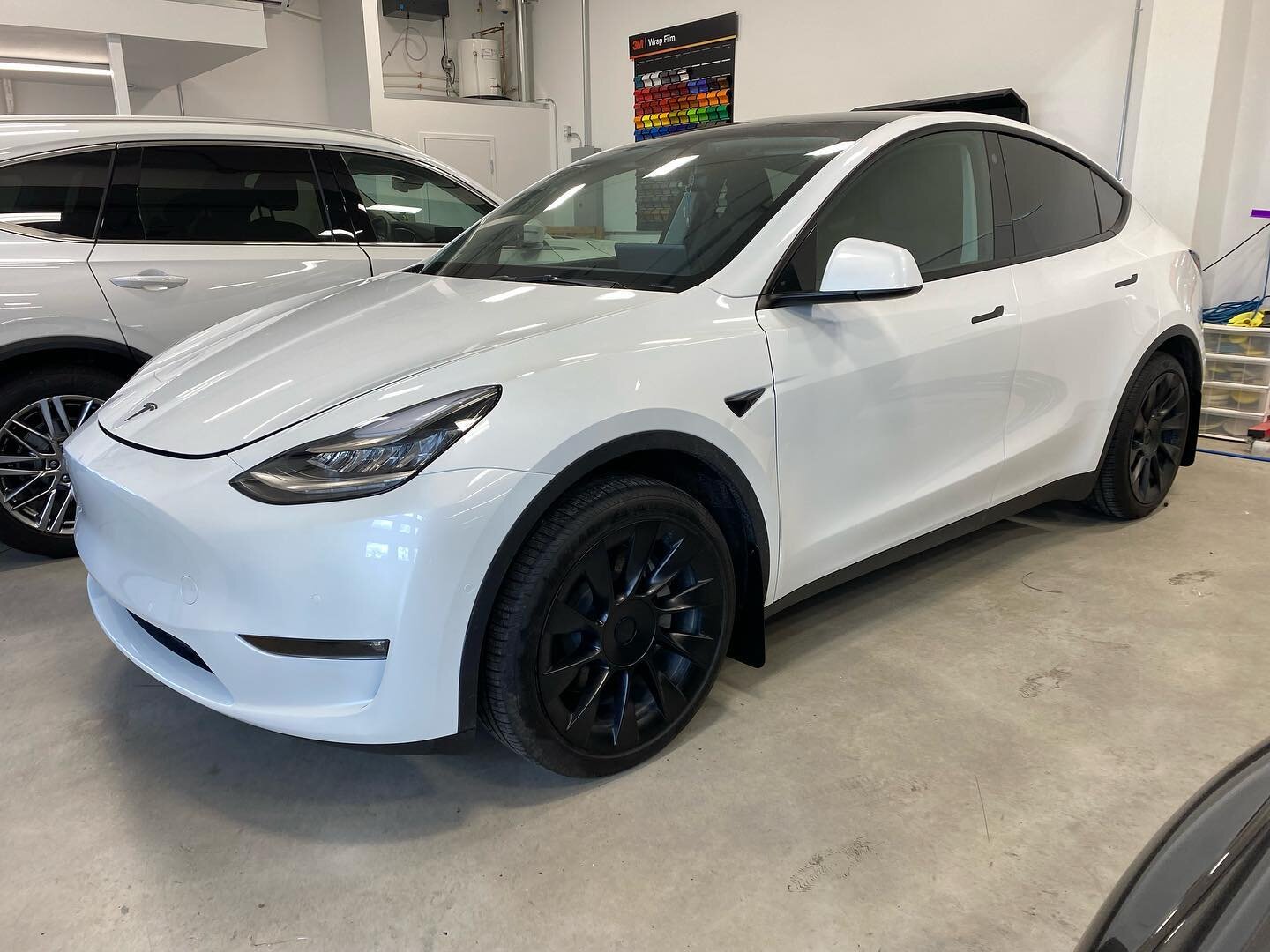 Benefits of PPF?
- Heat Activated Self Healing
- Non Yellowing
- Stain Resistant
- Prevents wear and tear
- 10 year warranty

PS.: this model Y was wrapped in our famous Tesla Specific Kit &ldquo;Guardian&rdquo;. 
Edge wrapped protection on:
- Full H