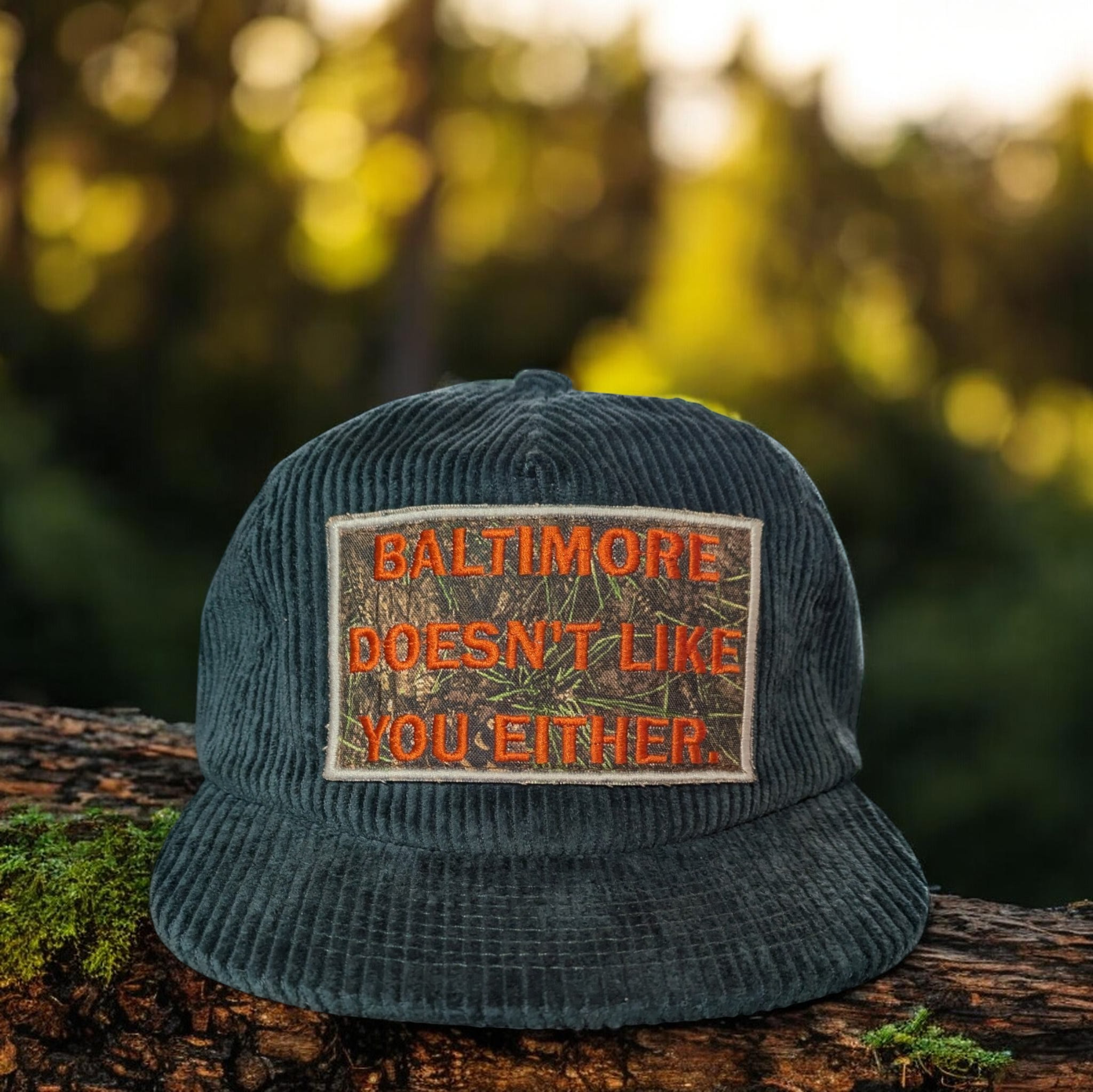 (Deer Hunter) Baltimore Doesn't Like You Either Cap