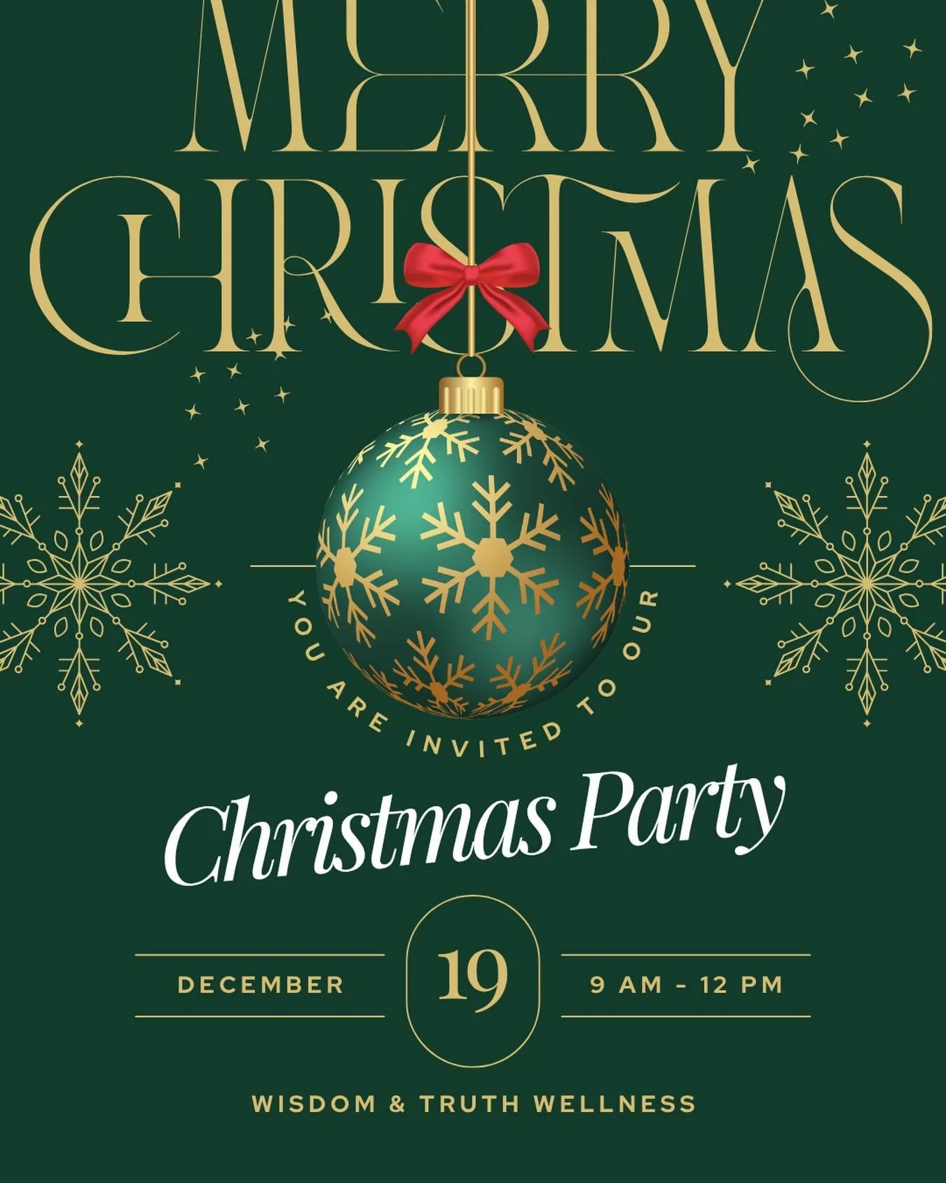 Come join us in office December 19th, stop by between 9 and 12 to grab a cup of coffee and some fresh treats.  We want to show our appreciation, to you, our patients.  Even if you don&rsquo;t have an appointment, please stop by and say hi!