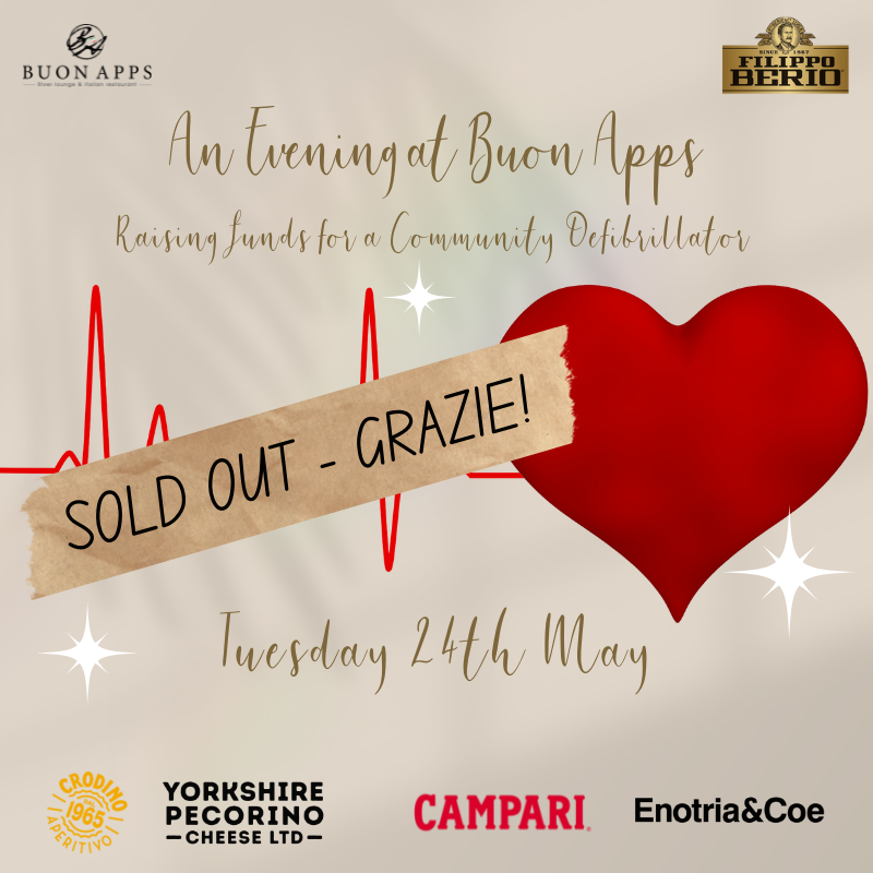 An Evening at Buon Apps - Tuesday 24th May