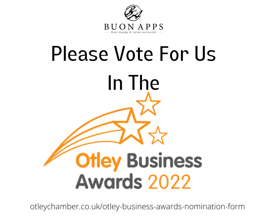 Love Buon Apps? Please Vote For Us In The Otley Business Awards