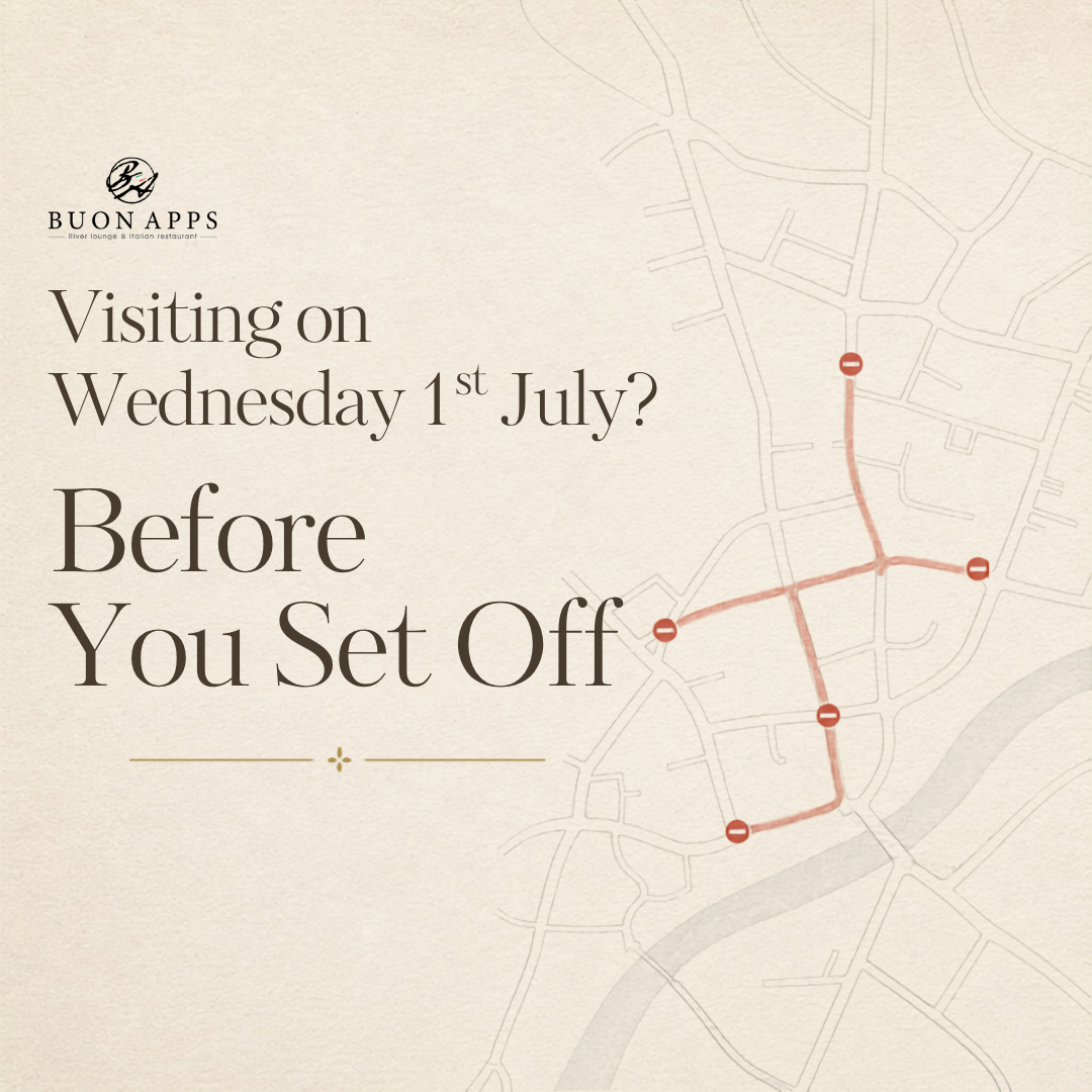 Wednesday 1st July: Allow Extra Time To Reach Us