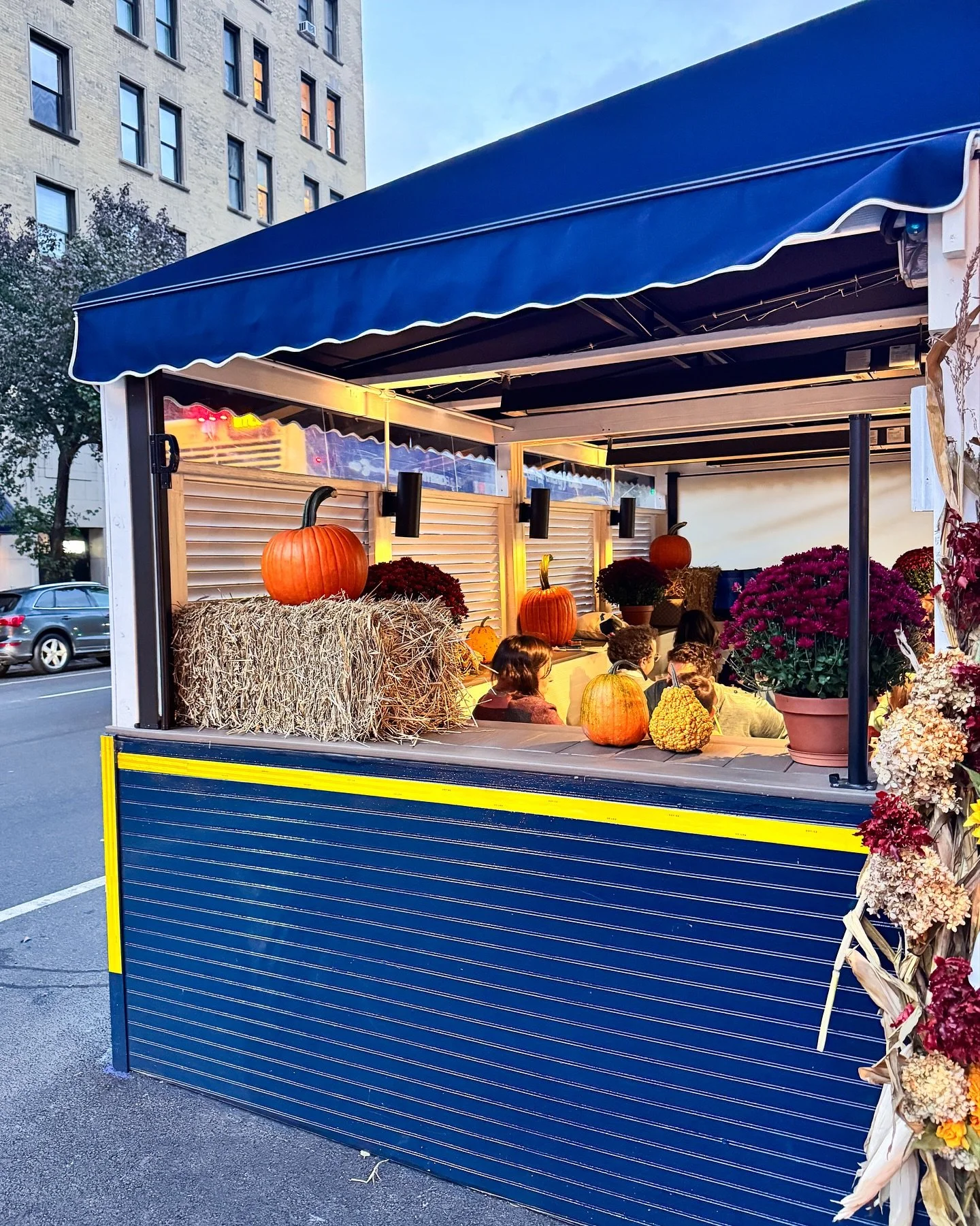 Crisp fall air and cozy vibes at Island 🏝️  Our outdoor dining structure is officially in autumn mode 🍂 Grab a glass and some friends, we can&rsquo;t wait to see you outside.
. . . #FallVibes #OutdoorDining #AutumnNights #uppereastside #uppereast #