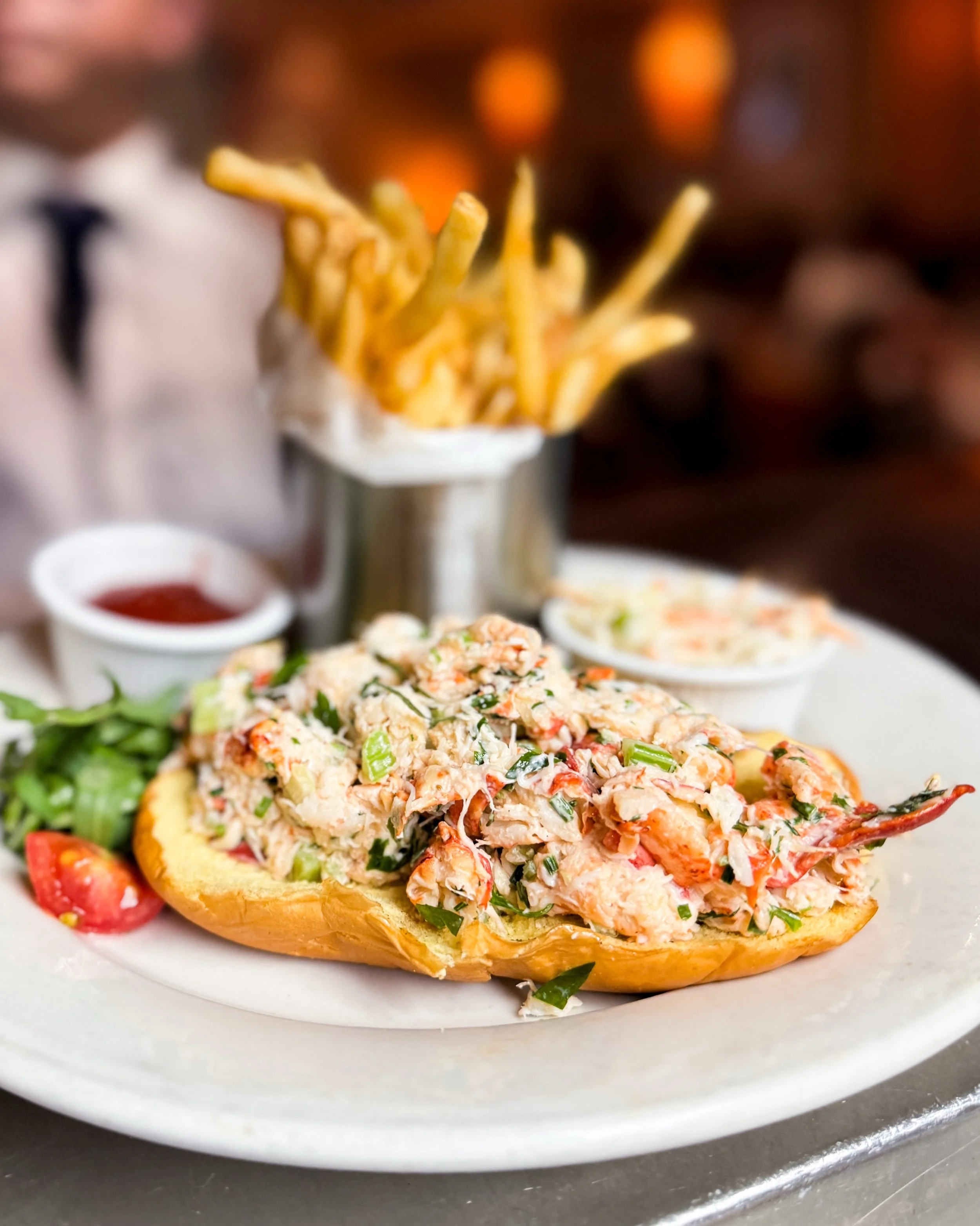 Our Maine Lobster Roll 🦞 is back for the season and officially on the menu for brunch, lunch, and dinner.

A little taste of summer, rain or shine.