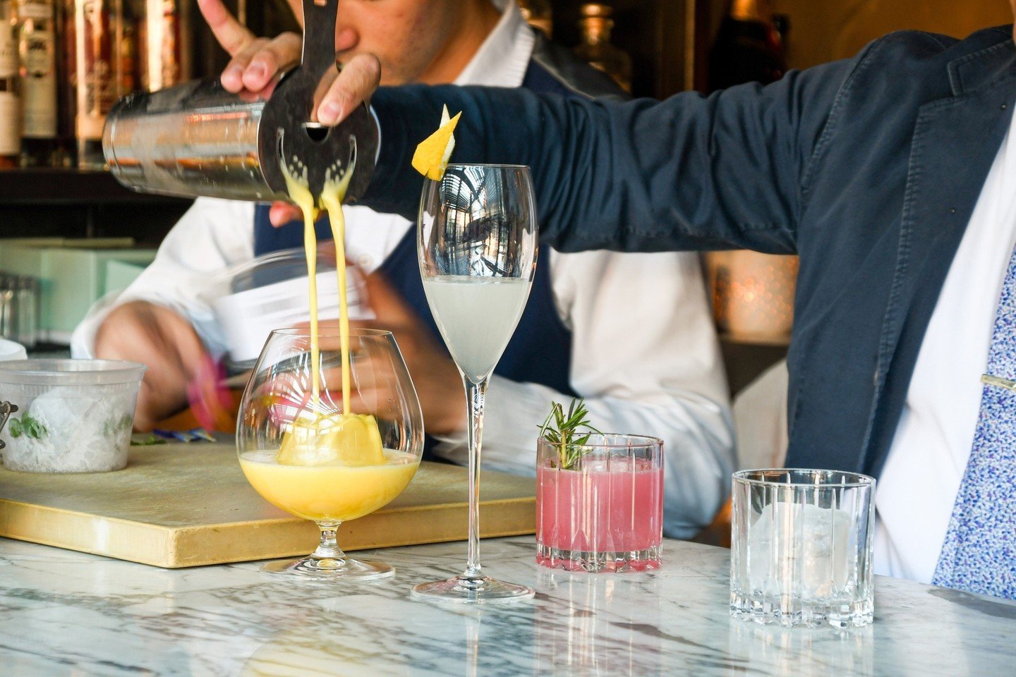 Our bar is always pouring up exciting new cocktails for you to enjoy with your #MasseriaMoments 🍸️ ⁠
⁠
Give our spring menu a try next time you're in the neighborhood - our bar is available for walk-ins!