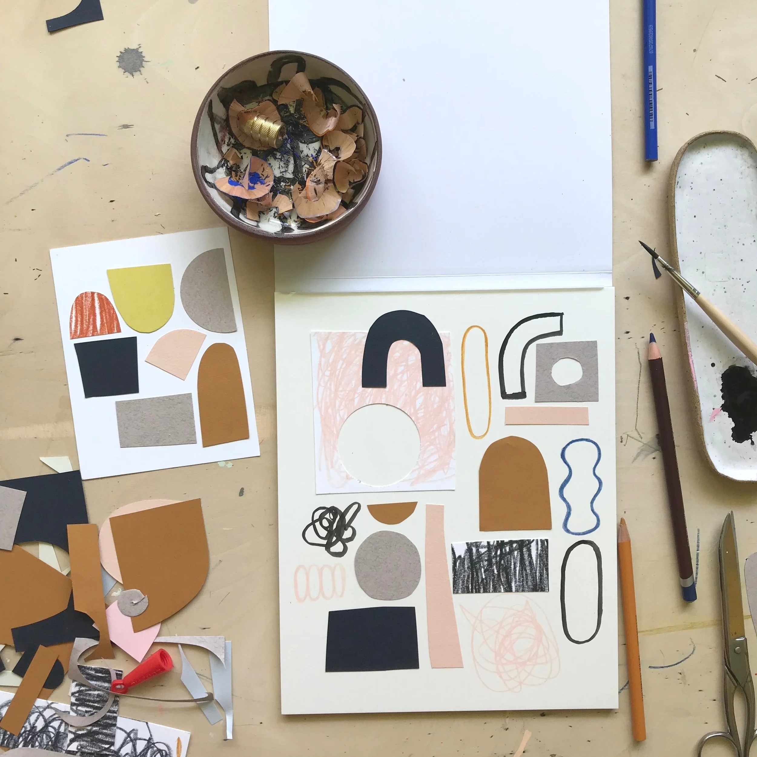 paper collage, 09.09.18