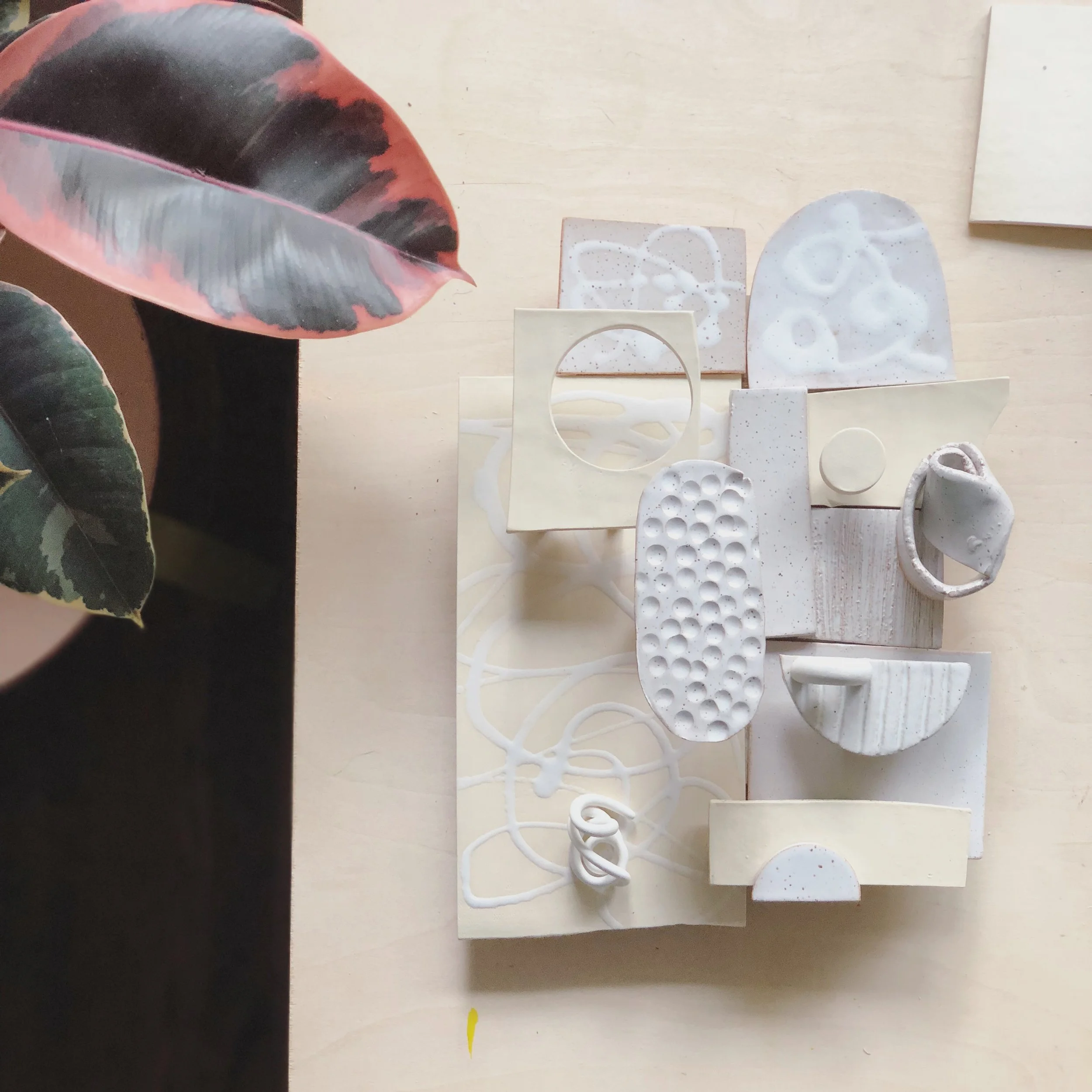 clay collage, 08.16.18