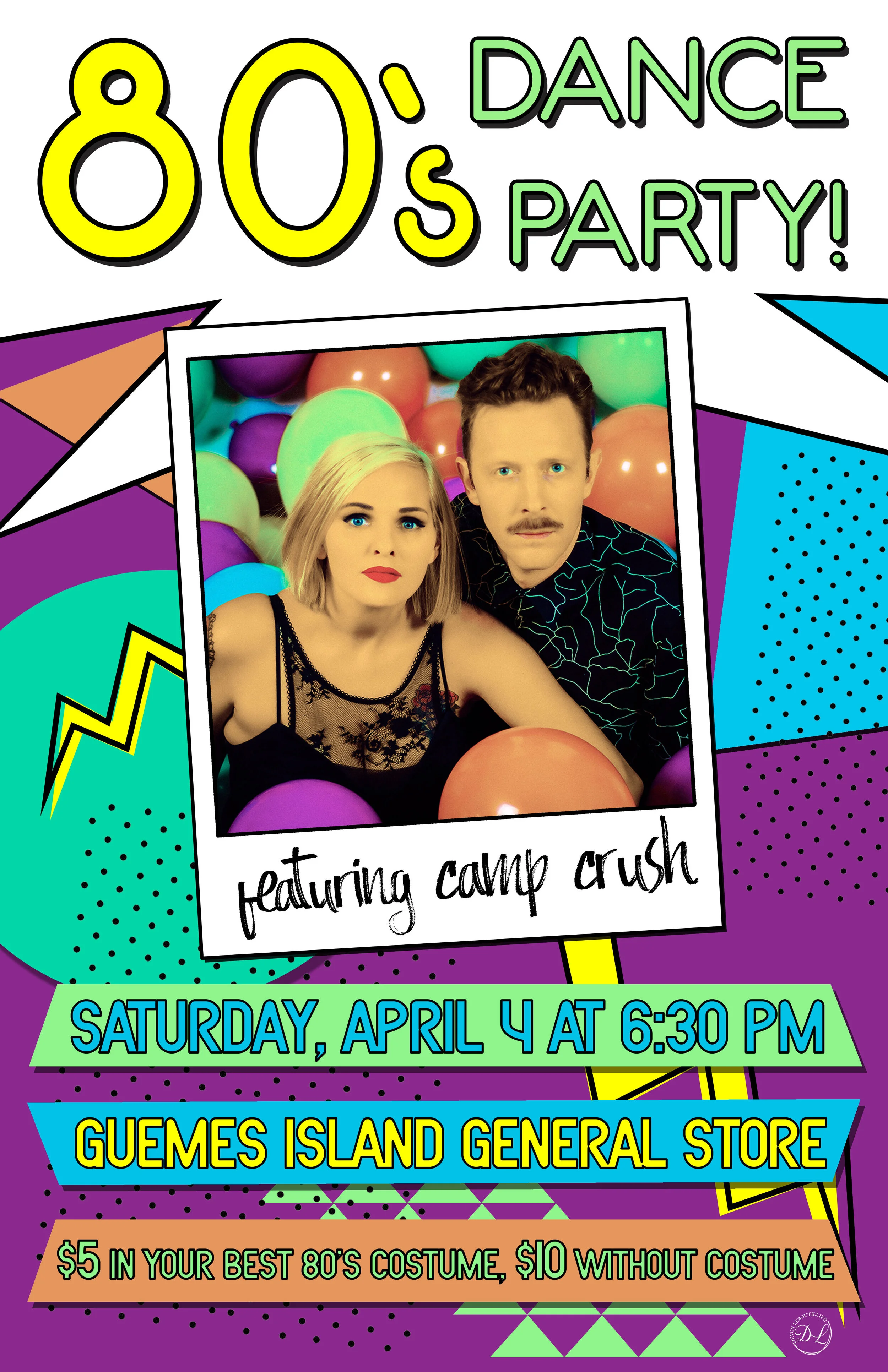 80's Dance Party featuring Camp Crush