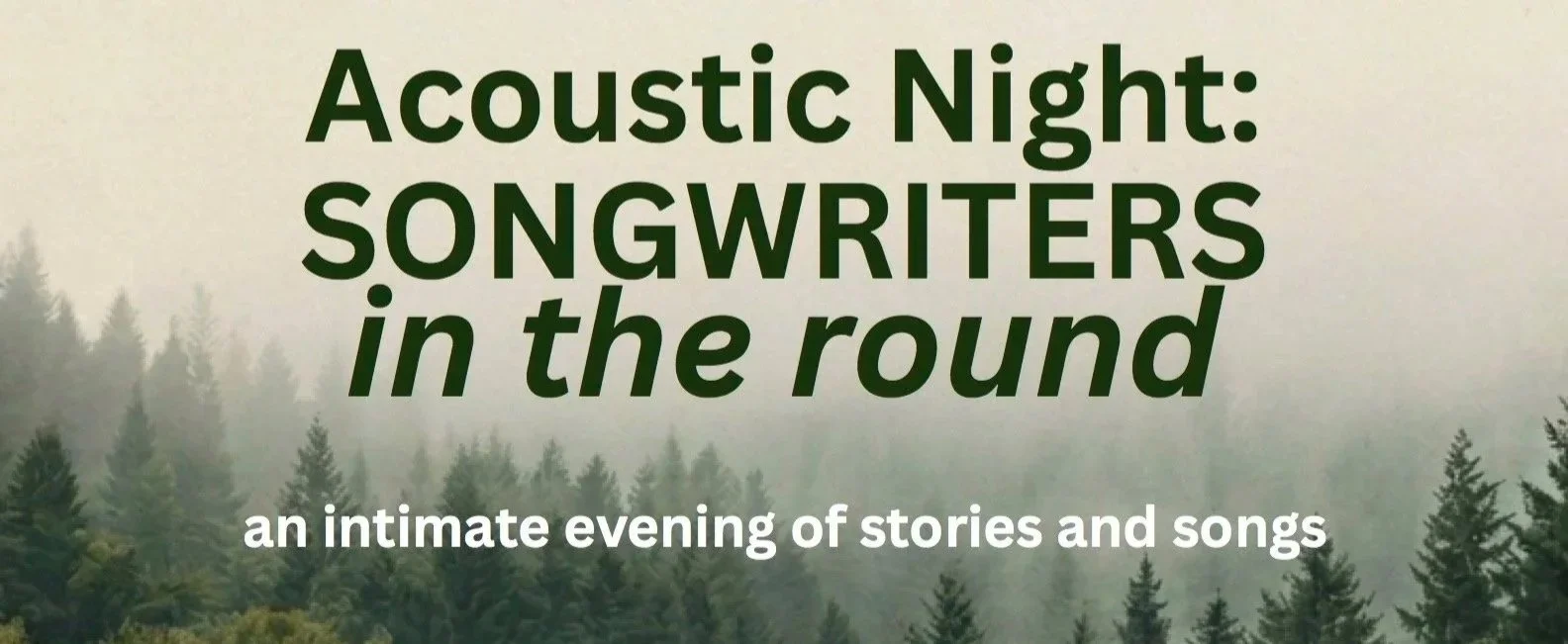 Acoustic Night: SONGWRITERS in the round