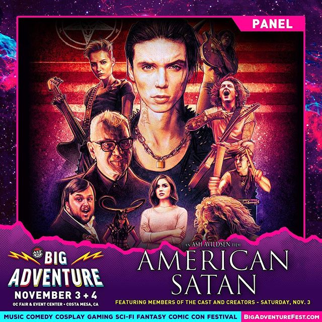 California! Come see @andyblack @booboostewart.art @benjaminpaulbruce and creator @ashavildsen at @bigadventurefest in Costa Mesa this Saturday Nov 3 for a LIVE PANEL where we will discuss the film ANDDDDDD.... THE FIRST OFFICIAL ANNOUNCEMENT ABOUT T
