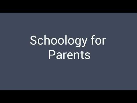 Schoology Homepage and Dashboard Basics for Parents