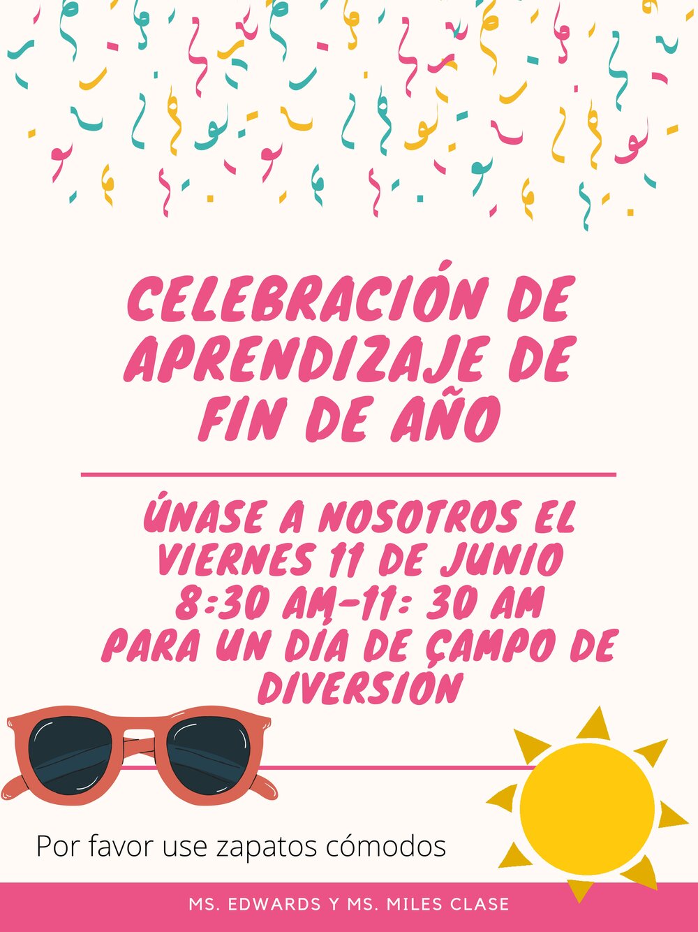 End Of Year Celebrations Celebraciones De Fin De Ano Meridian Public Charter School