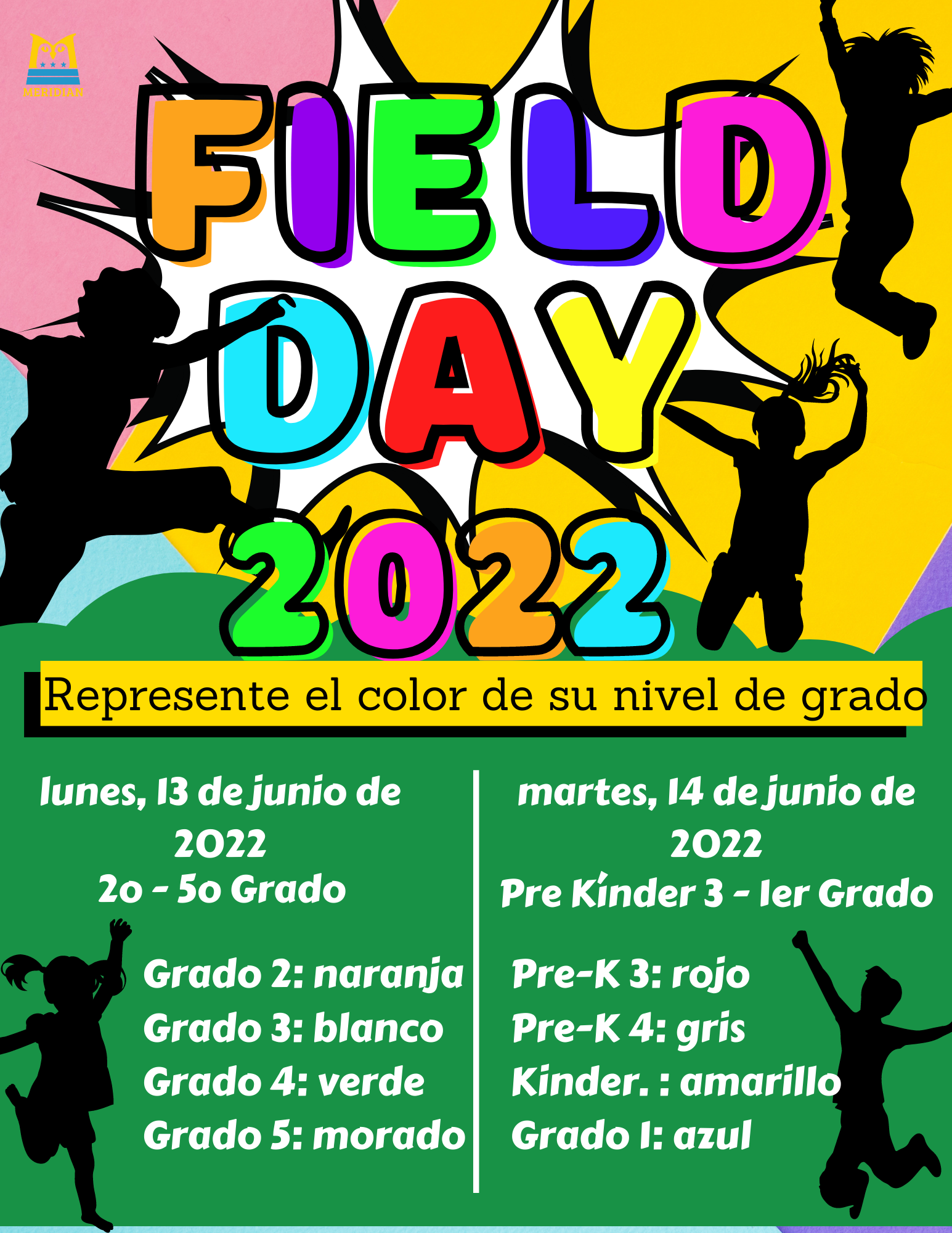 Elementary School Field Days/Días de campo de la escuela primaria — Meridian Public Charter School