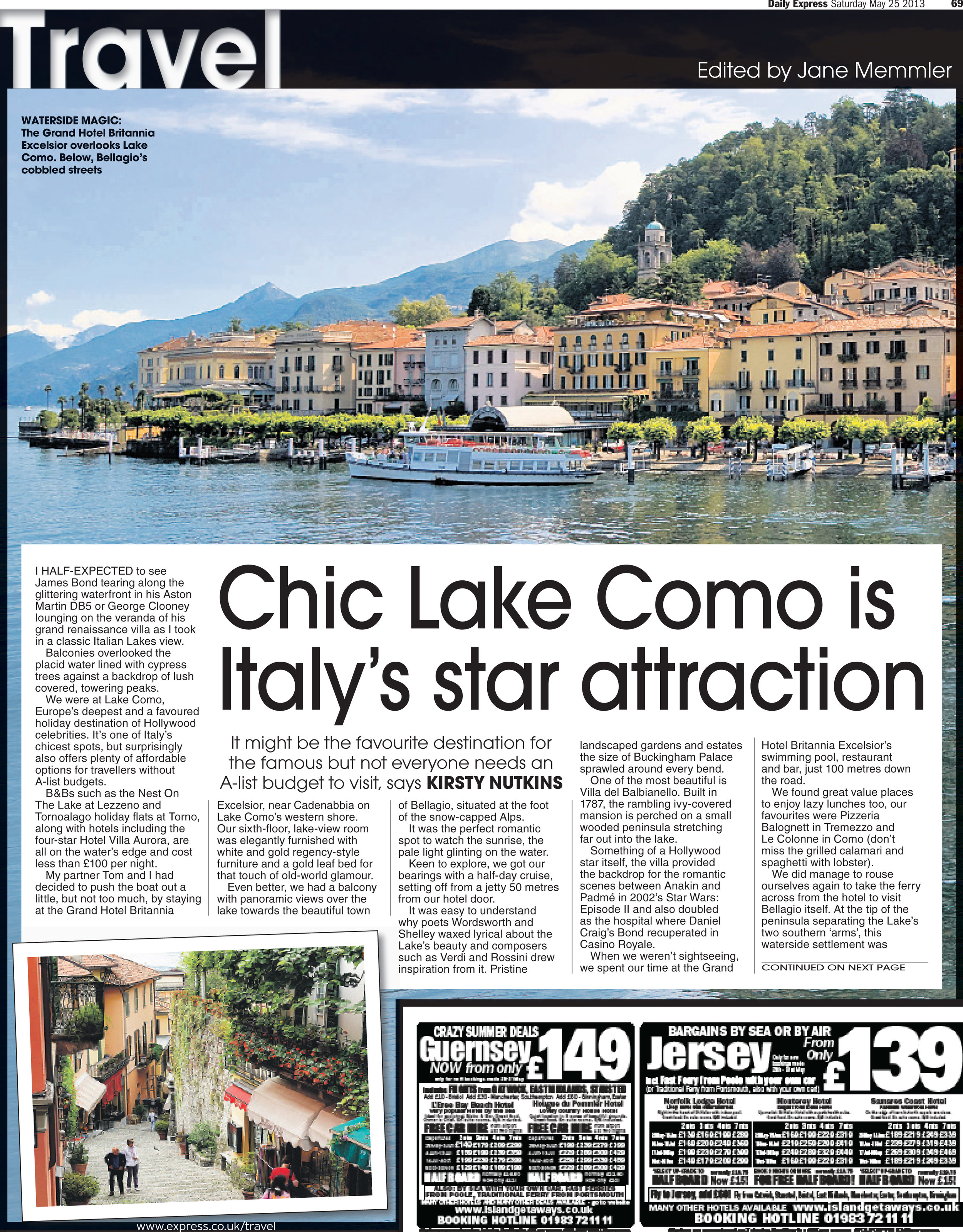 Daily Express, May 2013