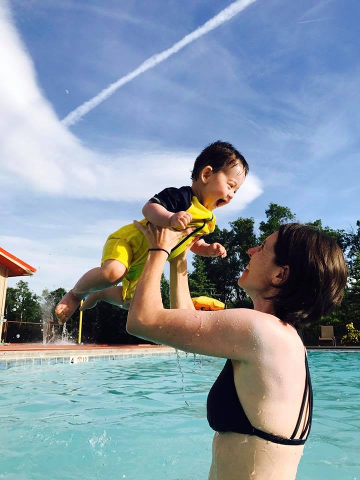 KOA's have pools and Lewis loves pools. I am a KOA konvert!