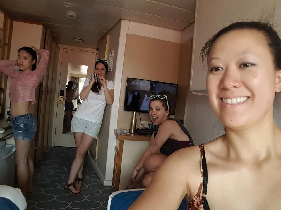 Our room - cozy but comfortable