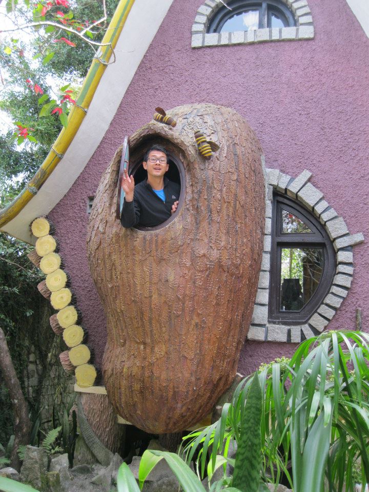 You can actually stay overnight at the Crazy House. This is their honeymoon suite. 