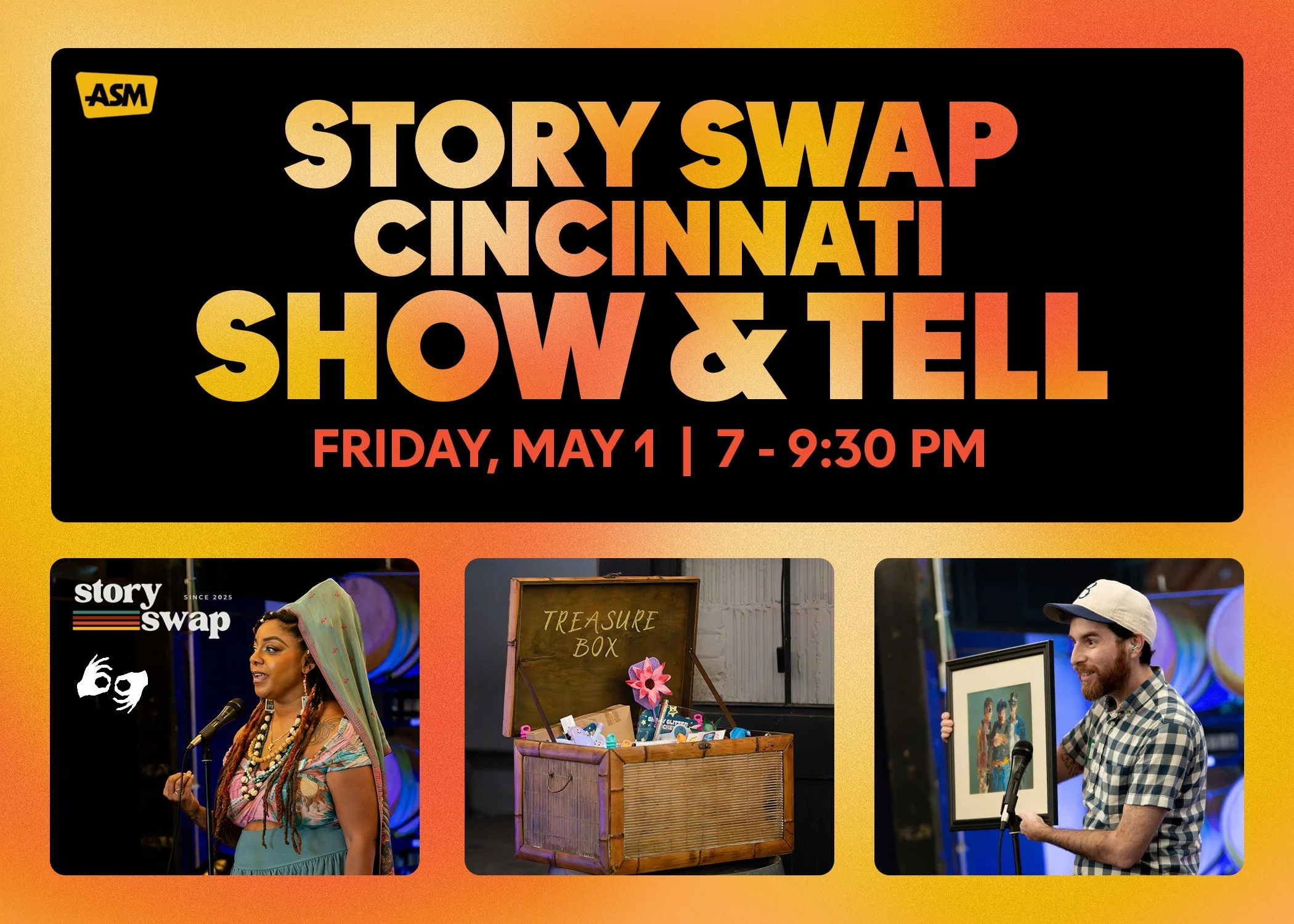 Story Swap Cincinnati - Show &amp; Tell!
