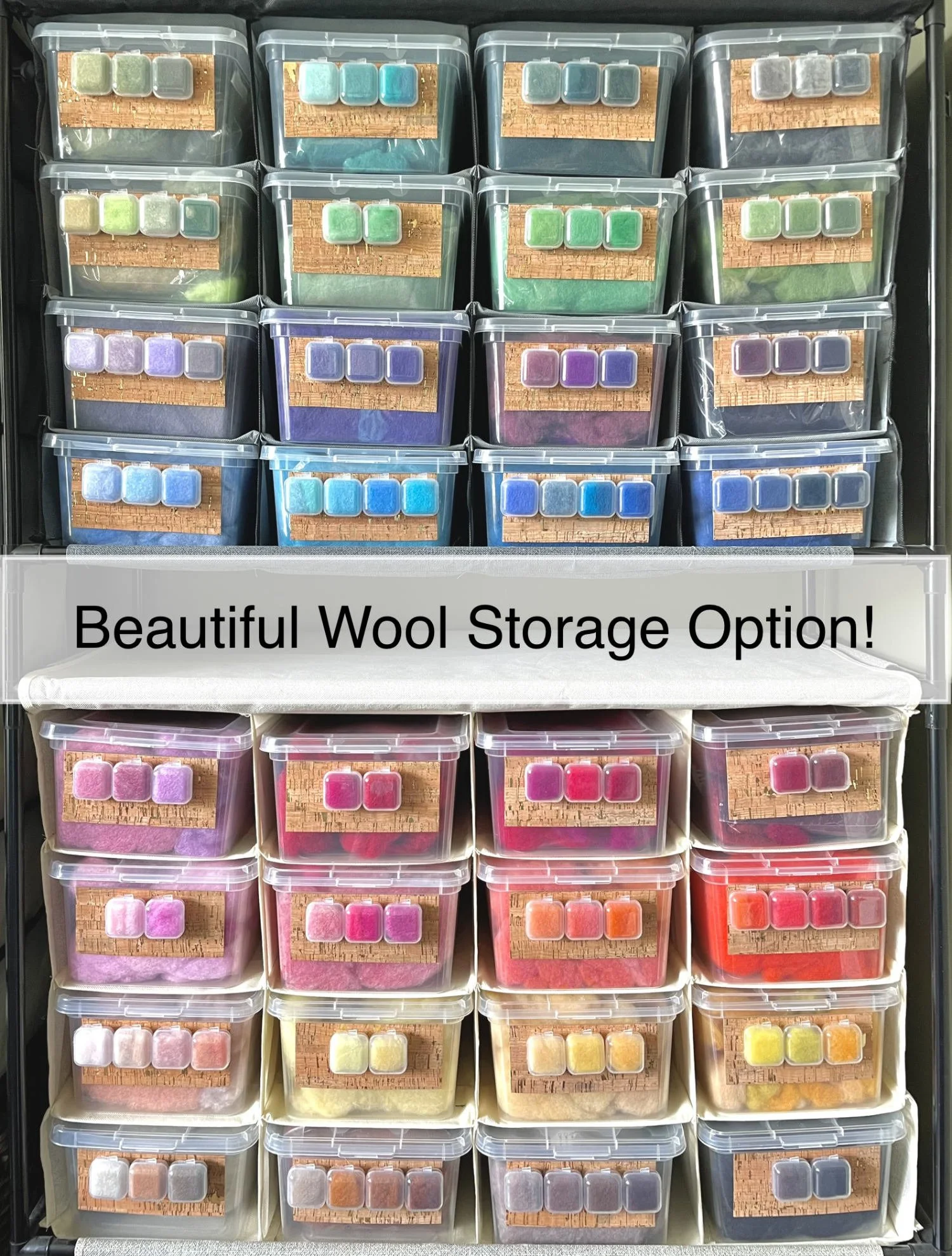 Eye-Catching Wool Storage