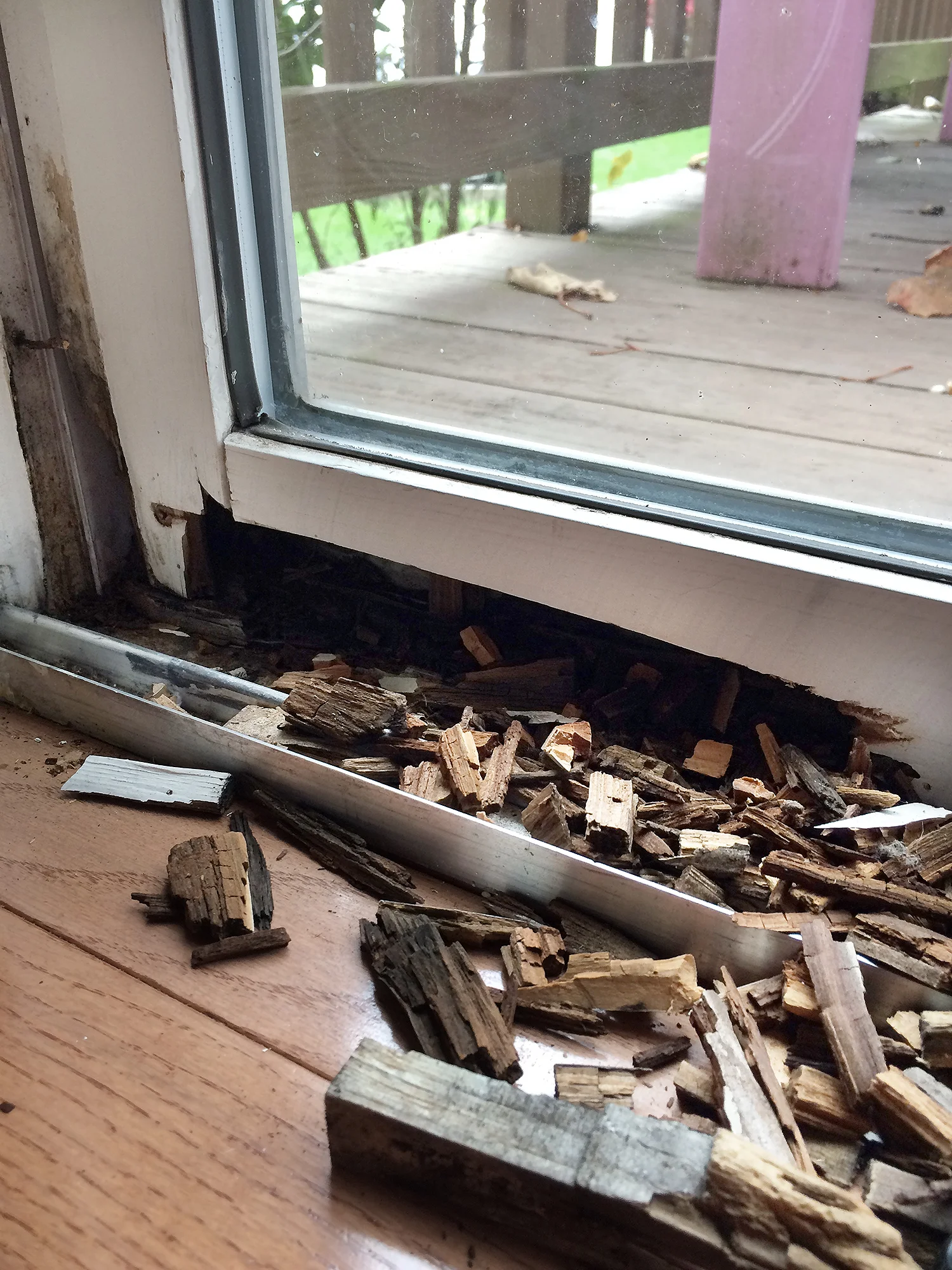 Using historic preservation techniques to save a modern slider