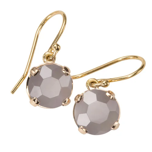 Grey Moonstone Earrings