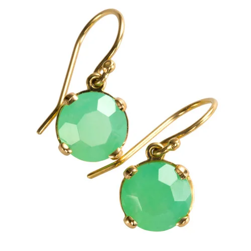 Chrysoprase Margaret Earrings