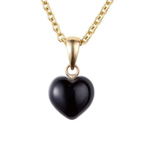 Black Onyx Heart