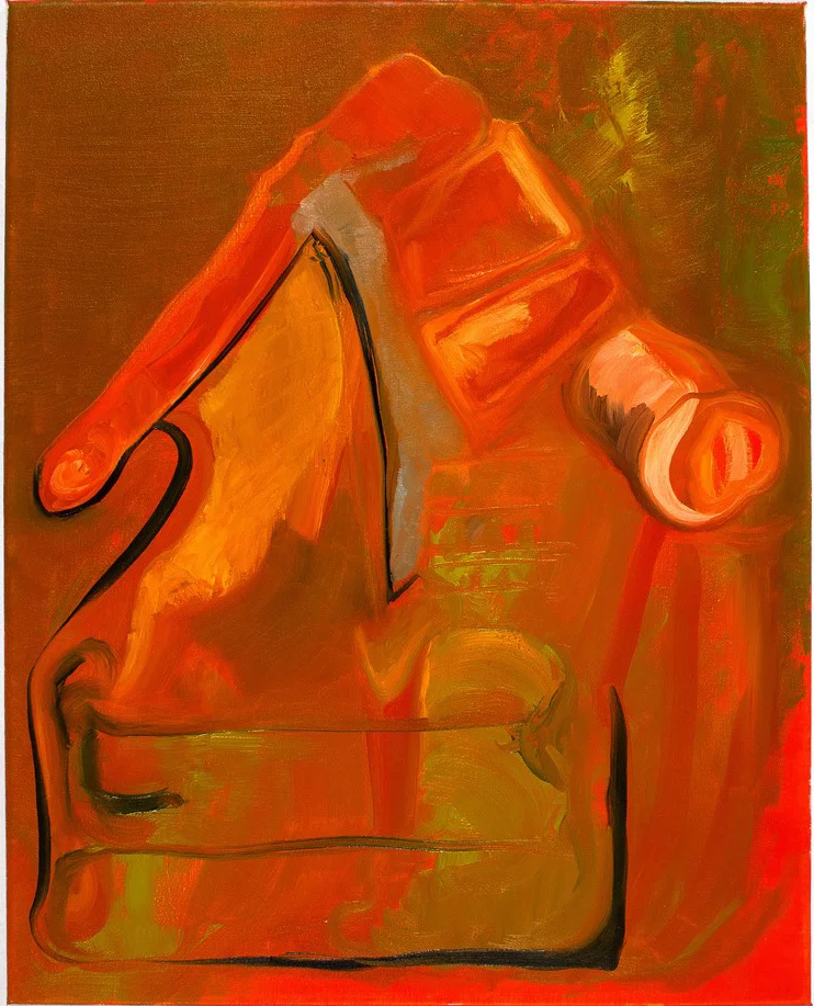 Couch Ride 2012 oil on canvas 20 x 16 in.