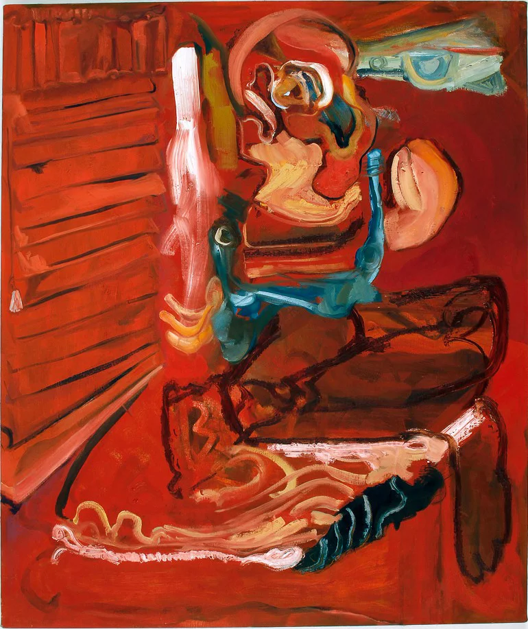 Slater 2013 oil on canvas 38 x 34 in.