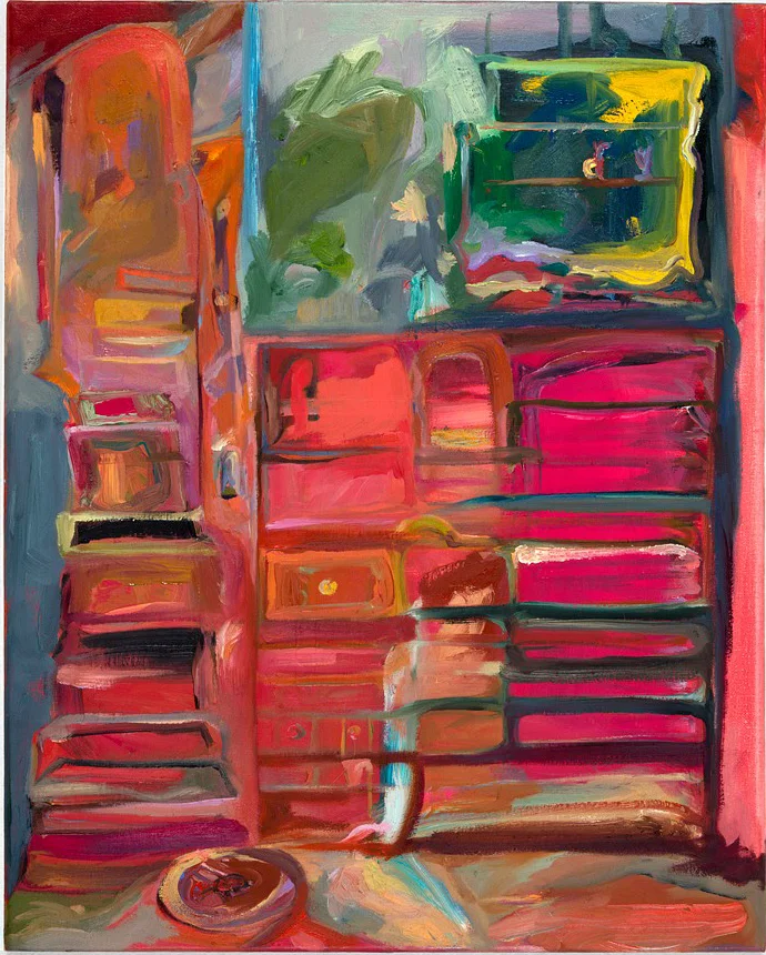 Flicksville Road 2014 oil on canvas 20 x 16 in.