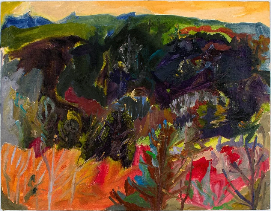 Red Rock 2014 oil on canvas 14 x 18 in.