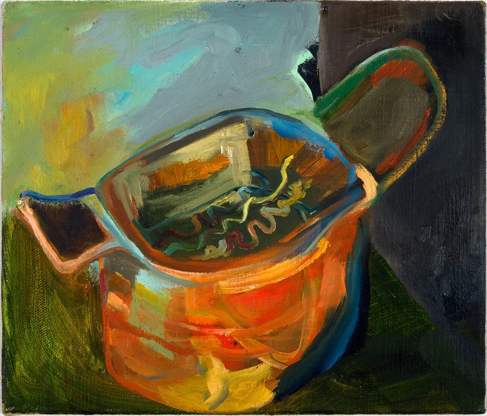 Safe Keeping 2014 oil on canvas 12 x 14 in.