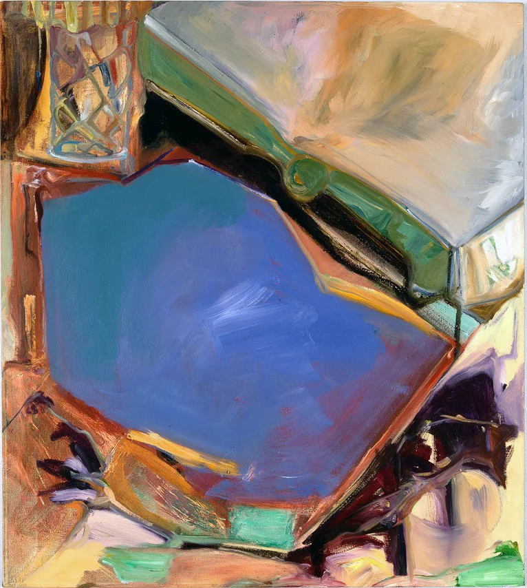 Tundish 2014 oil on canvas 38 x 34 in.