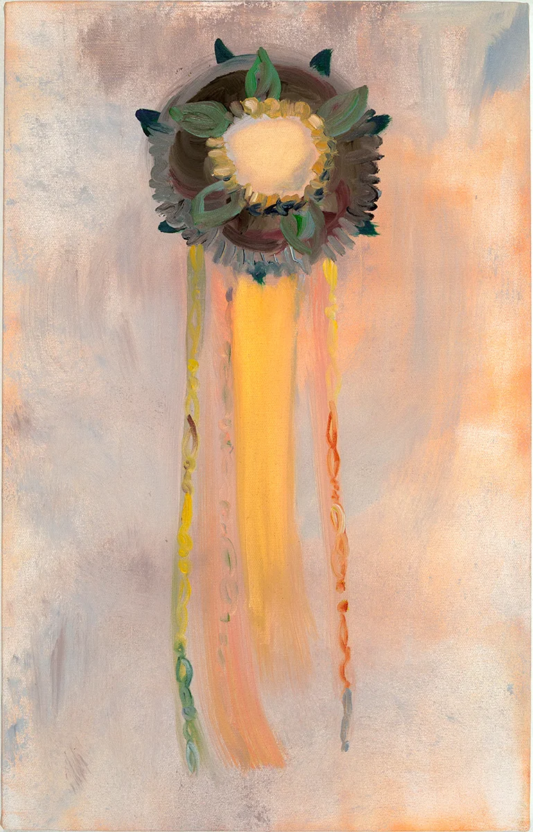 Well In Hand 2016 oil on canvas 19 x 12 in.