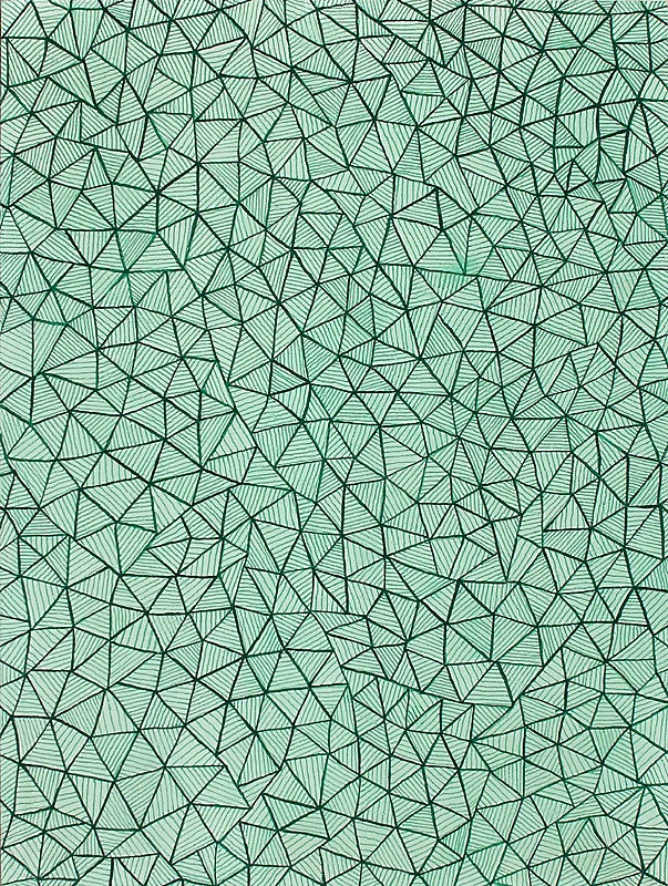 Untitled, 2012, gouache on wood panel, 12 x 9 in., courtesy the artist and McKenzie Fine Art, New York