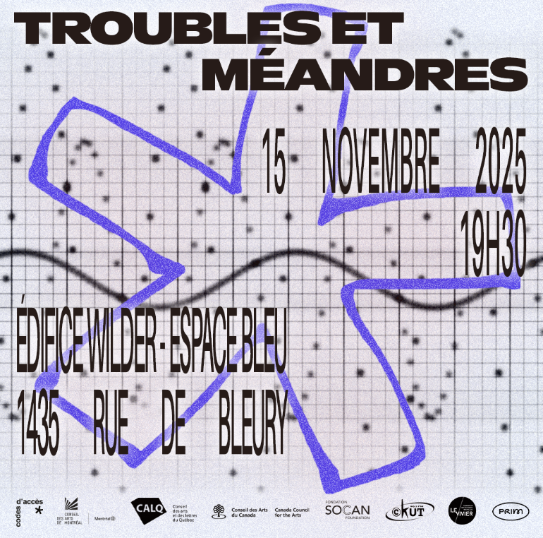 Troubles et méandres - Code d'accès