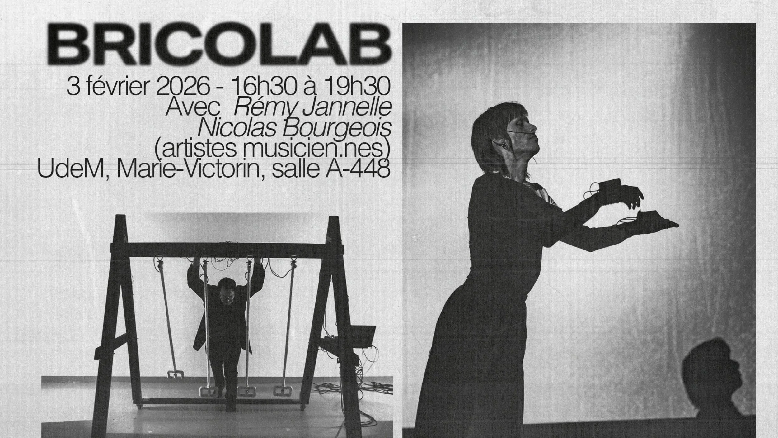 Atelier : geste, électronique et musique