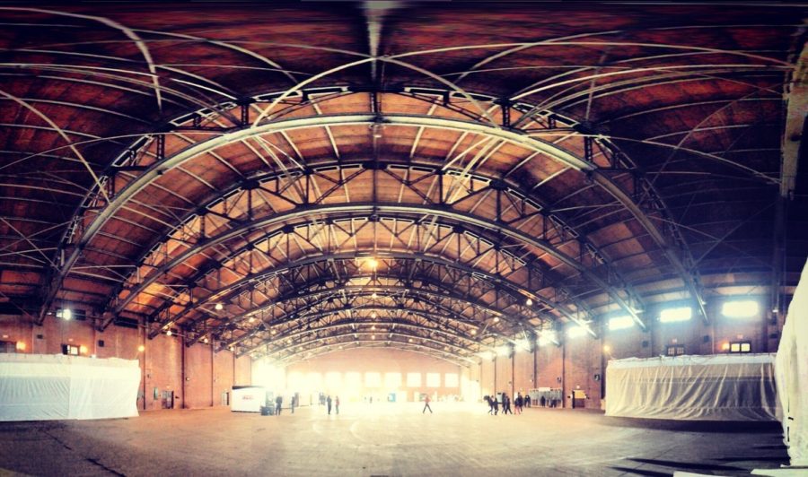 The Armory. Photos were not permitted inside the NHCC. Photo courtesy Artspace.