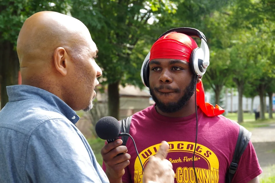 Devon Smith with Alex Jones. 