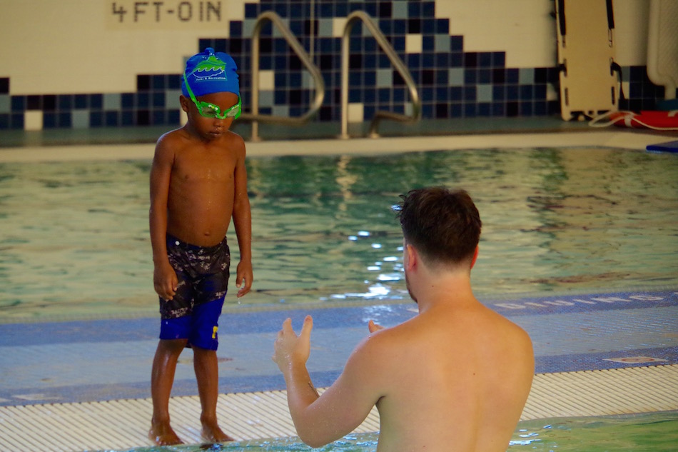 Murphy: ready to make a splash? Lucy Gellman Photos.